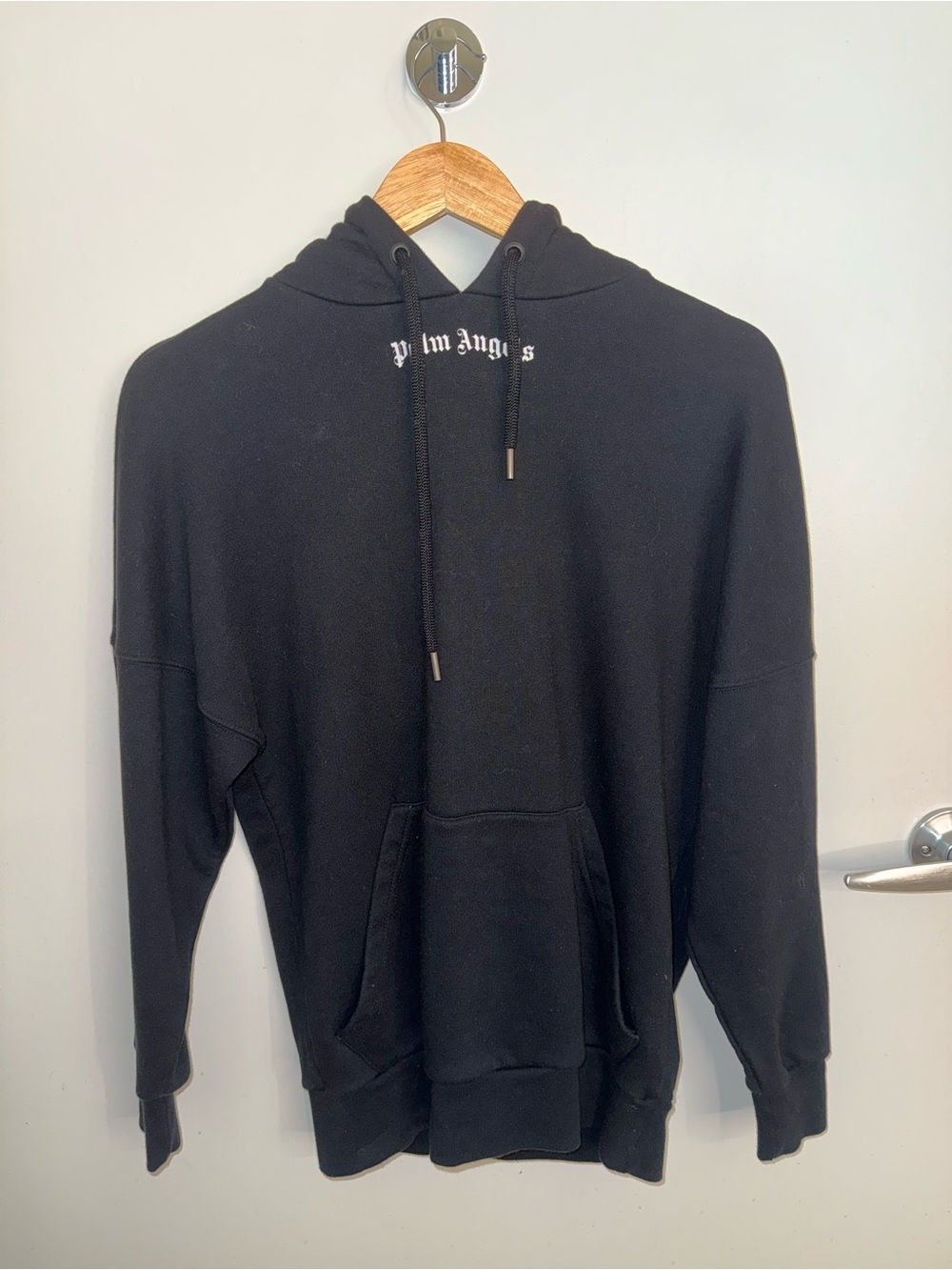 Palm Angels Classic Logo Over Hoodie - Picture 3 of 9